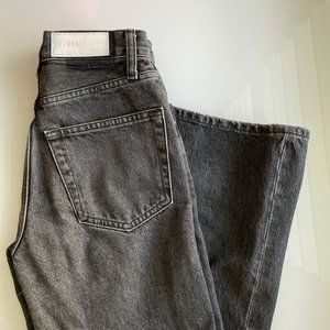 RE/DONE 60s wide leg jean, shadow wash